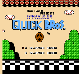 Quick Bros. Title Screen